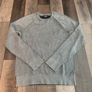 Men’s Medium Express Black & Gray Sweater